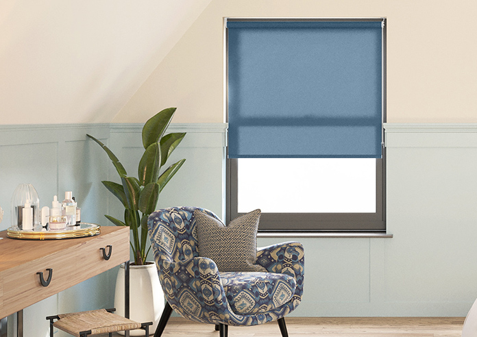 Trapani, Denim - Twist&Fit Roller Blind - Image 3